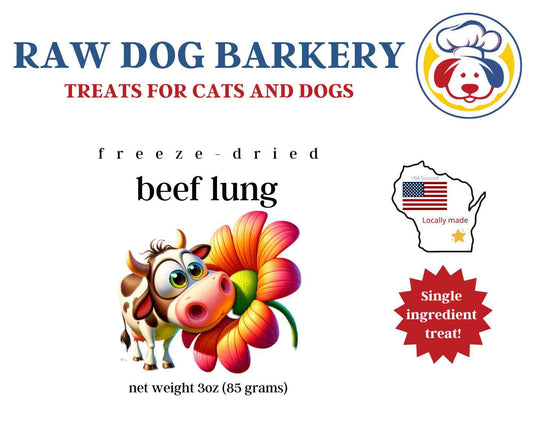 Beef Lung Freeze-Dried