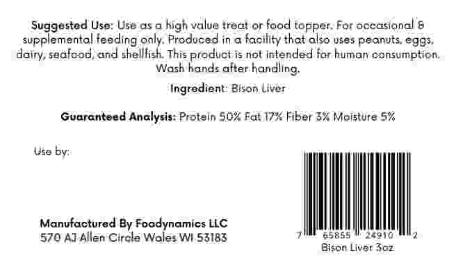 Load image into Gallery viewer, Bison Liver Freeze-Dried
