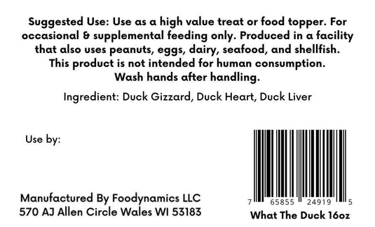 Duck Giblets - What The Duck? - Freeze-Dried