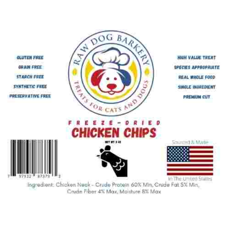 Load image into Gallery viewer, Chicken Chips Freeze-Dried
