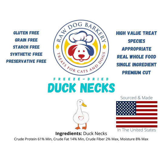 Duck Neck Freeze-Dried