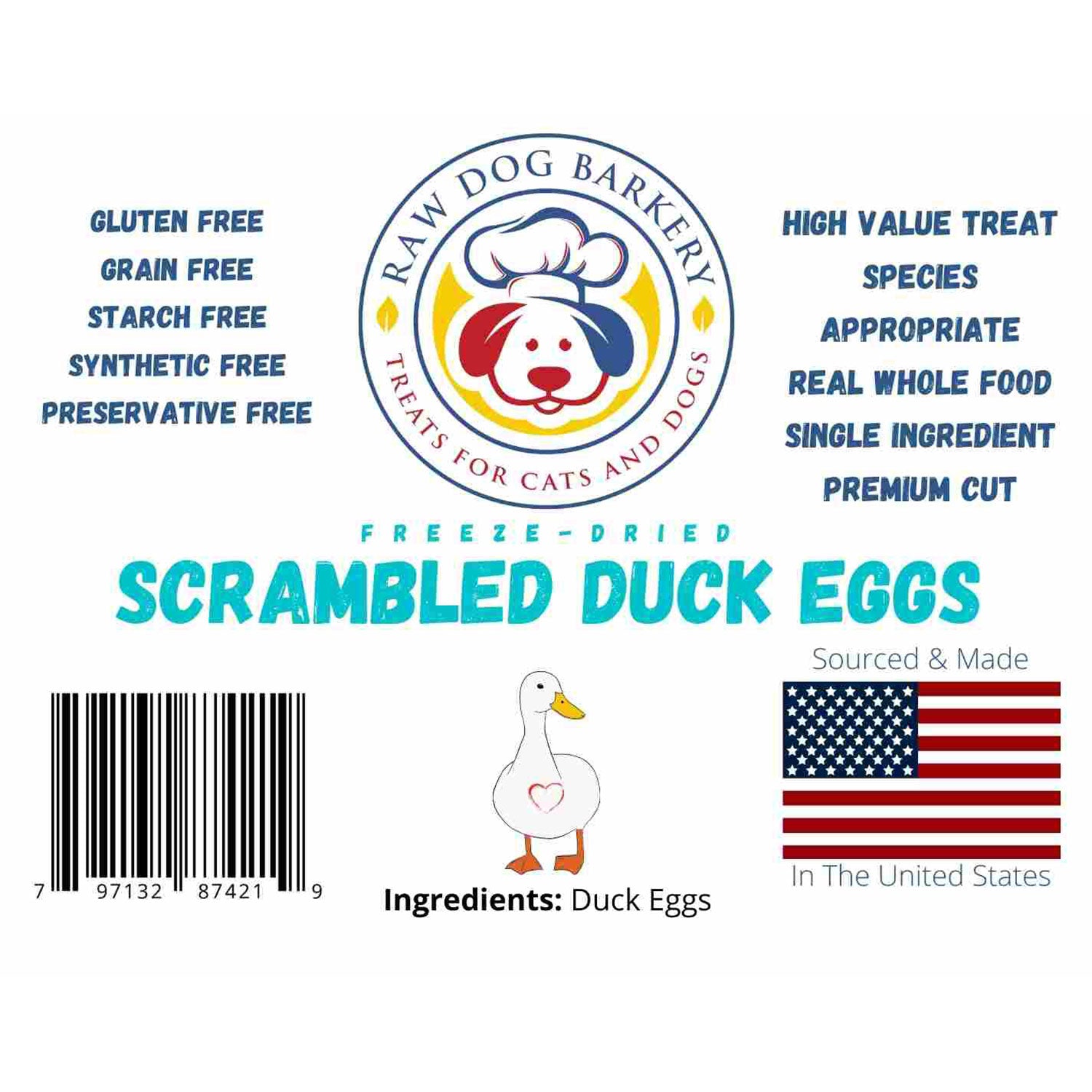 Scrambled Ducks Eggs 3oz